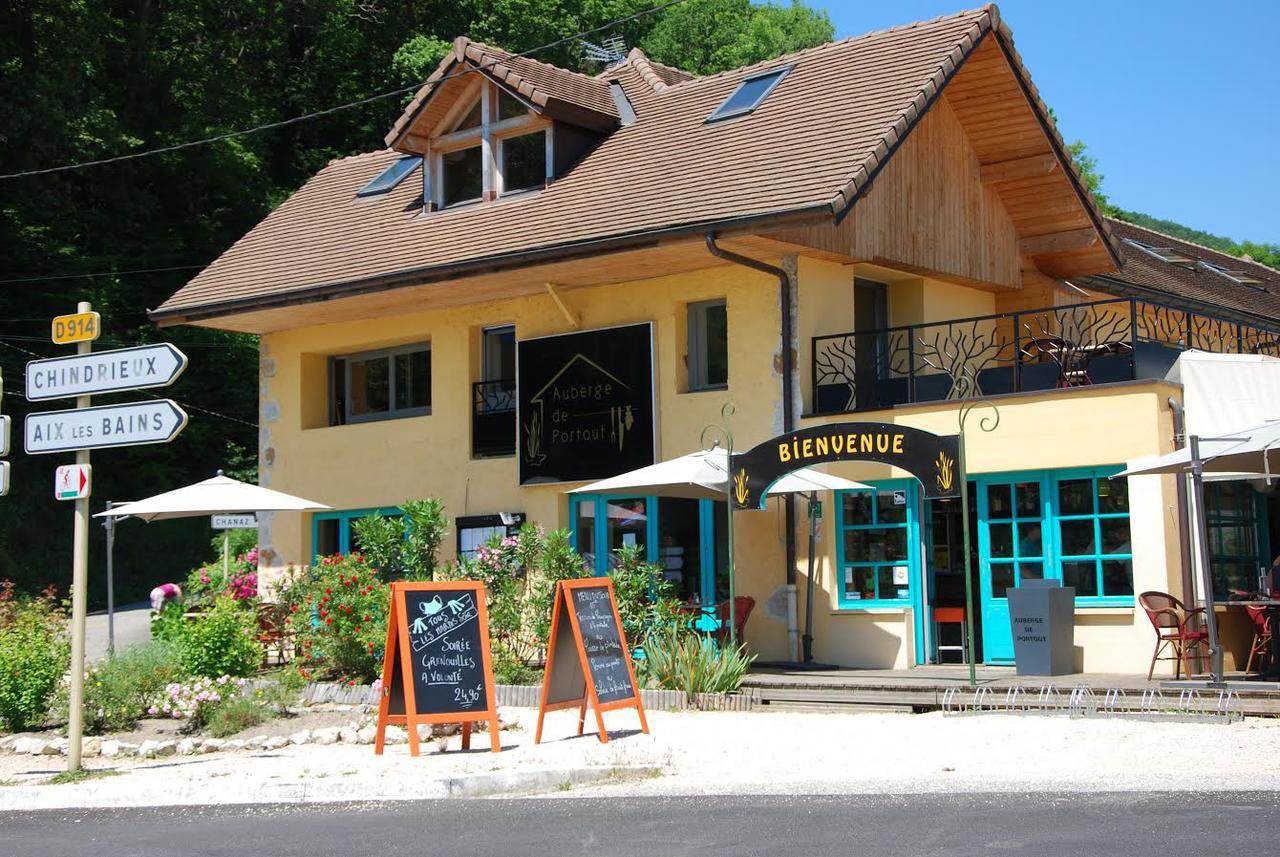 Auberge de Portout Chanaz Exterior foto